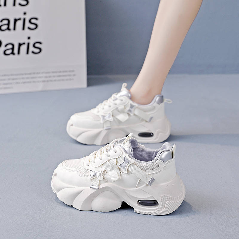 Ddmysports Ins An Thick Soled Dad Autumn New Street Photography Student Running Sports Shoes Eight Increasing Leisure YB OUTDOOR