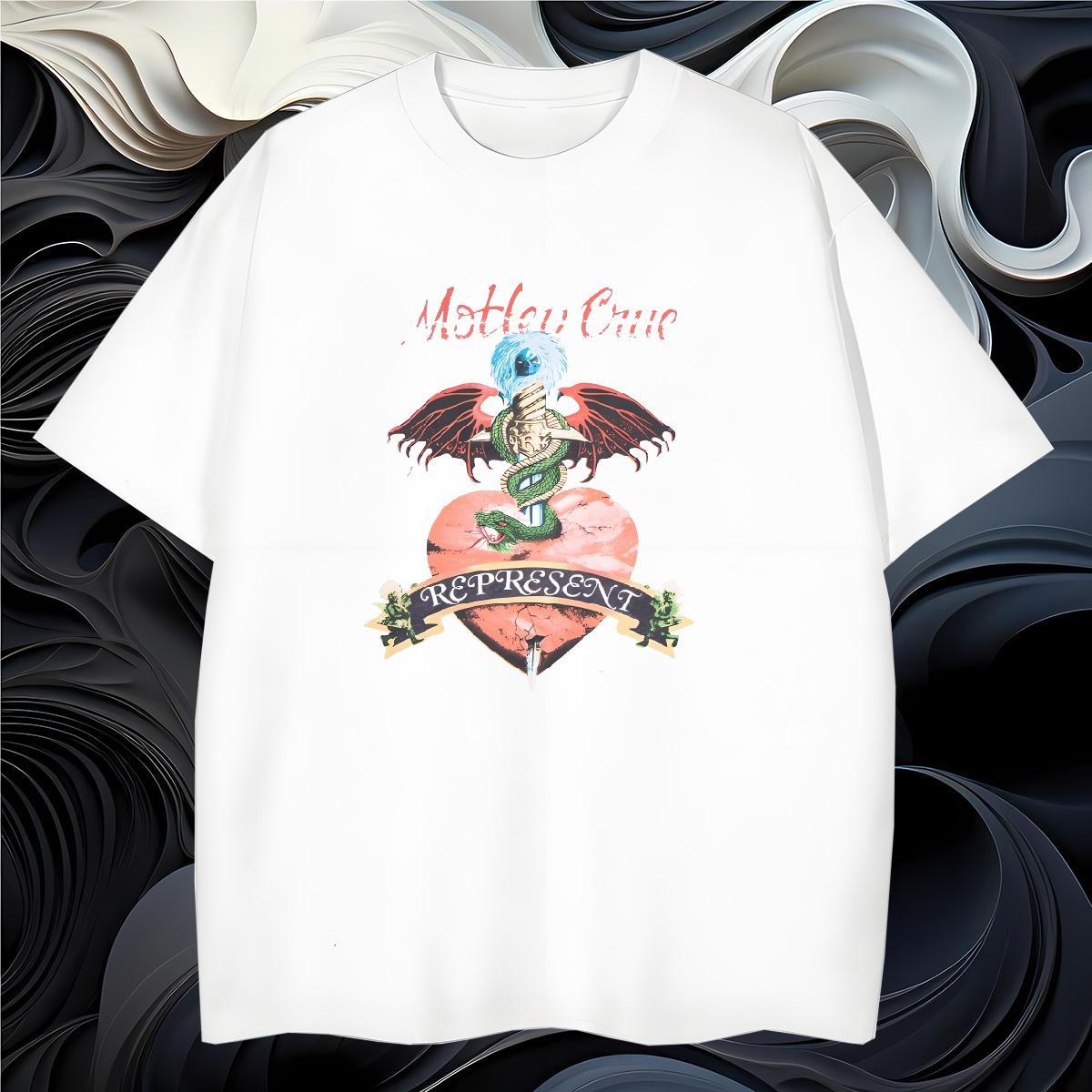 Unisex T-Shirts 230g Cotton skull Casual Anime Crew Neck Men Tops Tees Factory Direct Tees Shirts