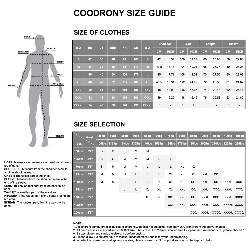 COODRONY Spring and Autumn highquality casual solid color 100% pure cotton long sleeved polo shirt mens top C5069 240823