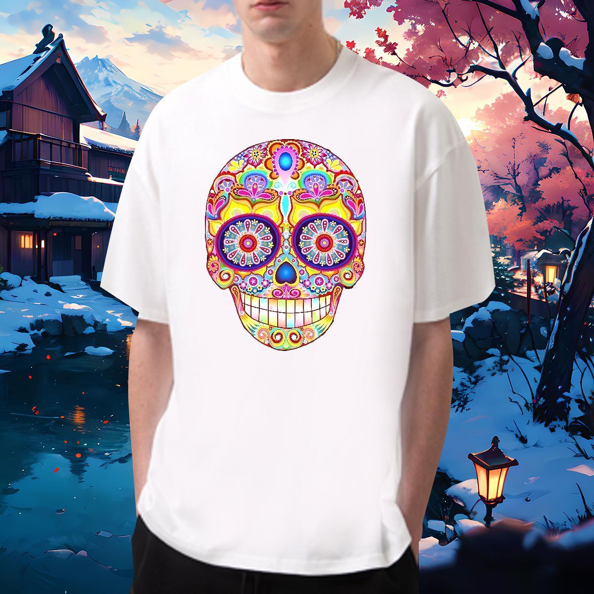 Designer Man T Shirts 230g 100% Cotton monster Street wear Hip Hop Custom Big Size Pure Cotton Men Tees 2024 Summer Wear