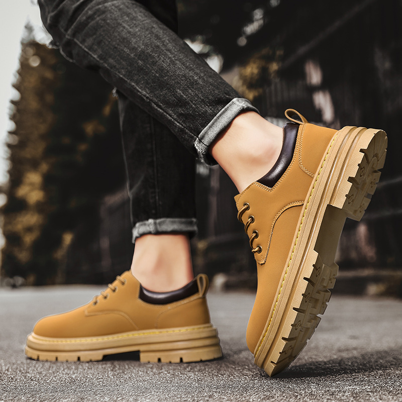 Ddmysports Men S Martin Wear Resistant Casual Trendy Autumn Versatile Anti Slip Outdoor Sports Shoes OUTDOOR