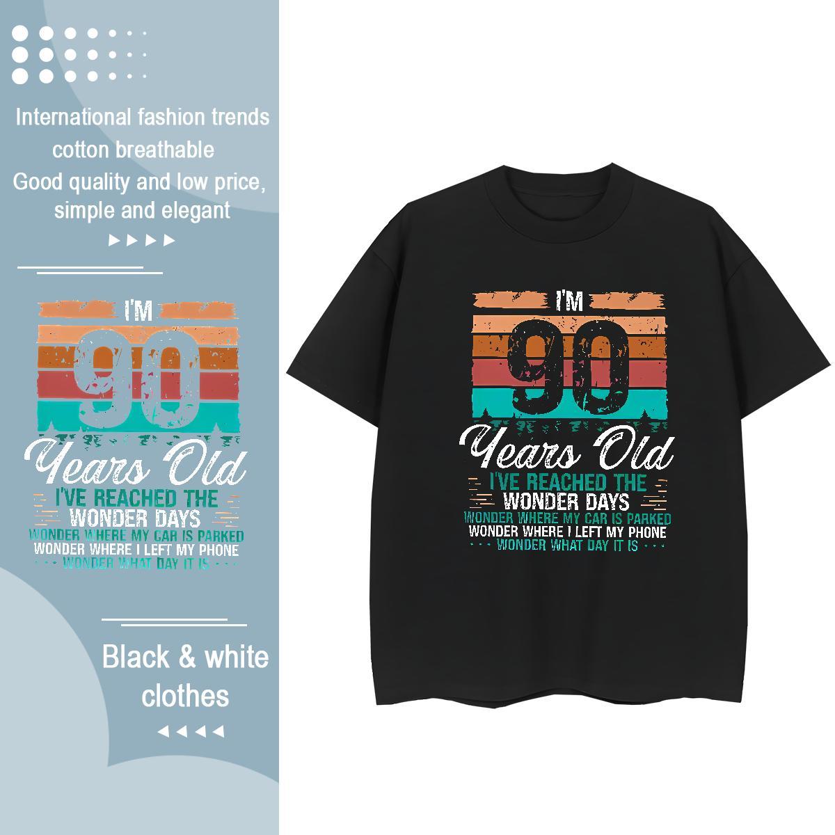 Unisex Tshirt for Man Woman 100% Cotton 230g letter Summer Casual Woman T Shirts Breathable Crew Neck Custom Printing Top Shirts