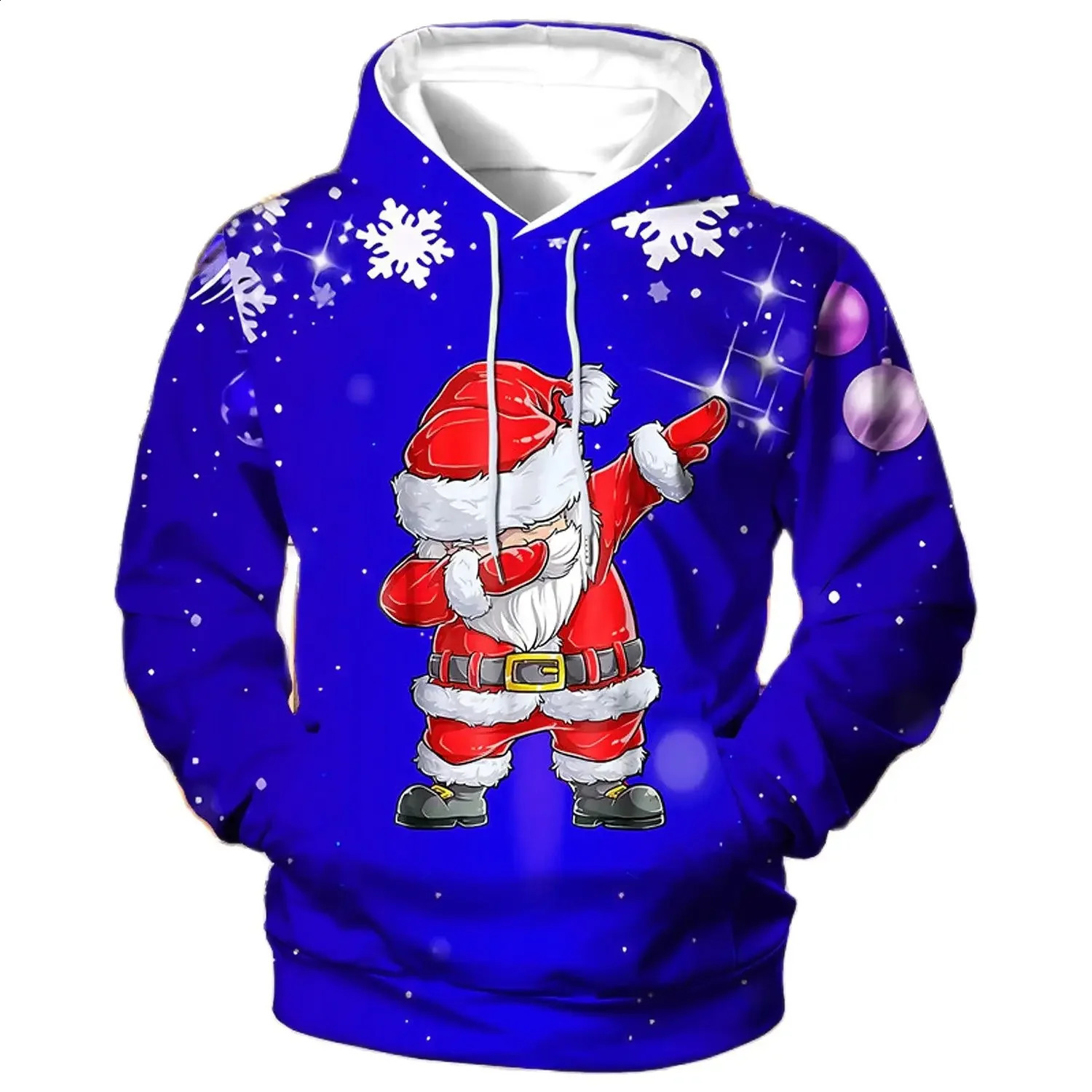 Christmas 3D Print Unisex Ugly Sweater Funny Xmas Pullover Hoodie Sweatshirt Men Women Autumn Winter Plus Size Clothing 6XL 240823