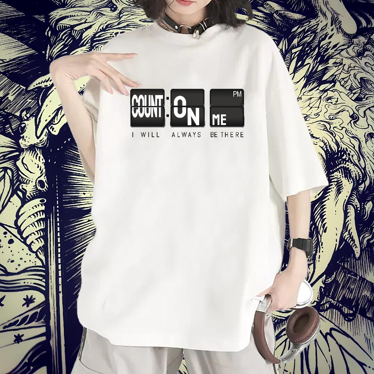 Soft Couples T Shirts 100% Cotton 230g letter Spring Summer Women T Shirts O Neck Short Sleeves Skull Clothings