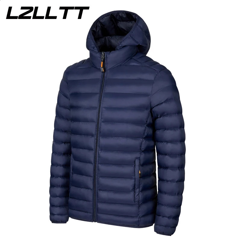 Mens winter warm Parkas jacket mens autumn hooded windproof casual Plus 6XL 240822