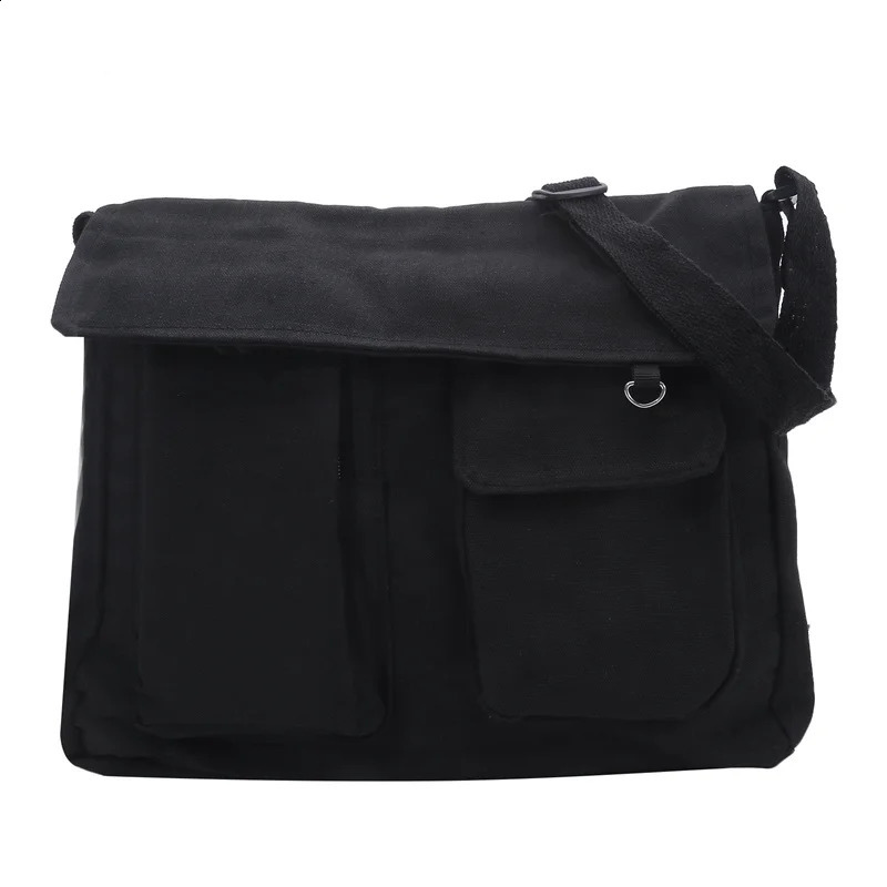 Female Crossbody Bag Small Daisy Cute Versatile Modern Minimalism Large Capacity Students Canvas Women One Shoulder Bag 240823
