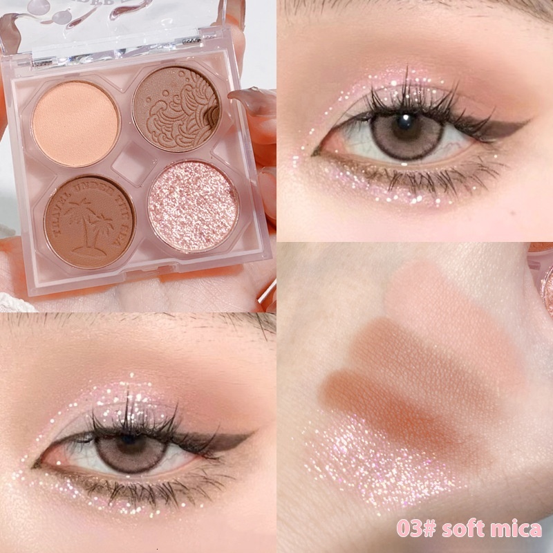 Student Friendly Xixi 'Dreams at Sea' Eyeshadow Kit Multi-Shade Collection with Pearlized Effects