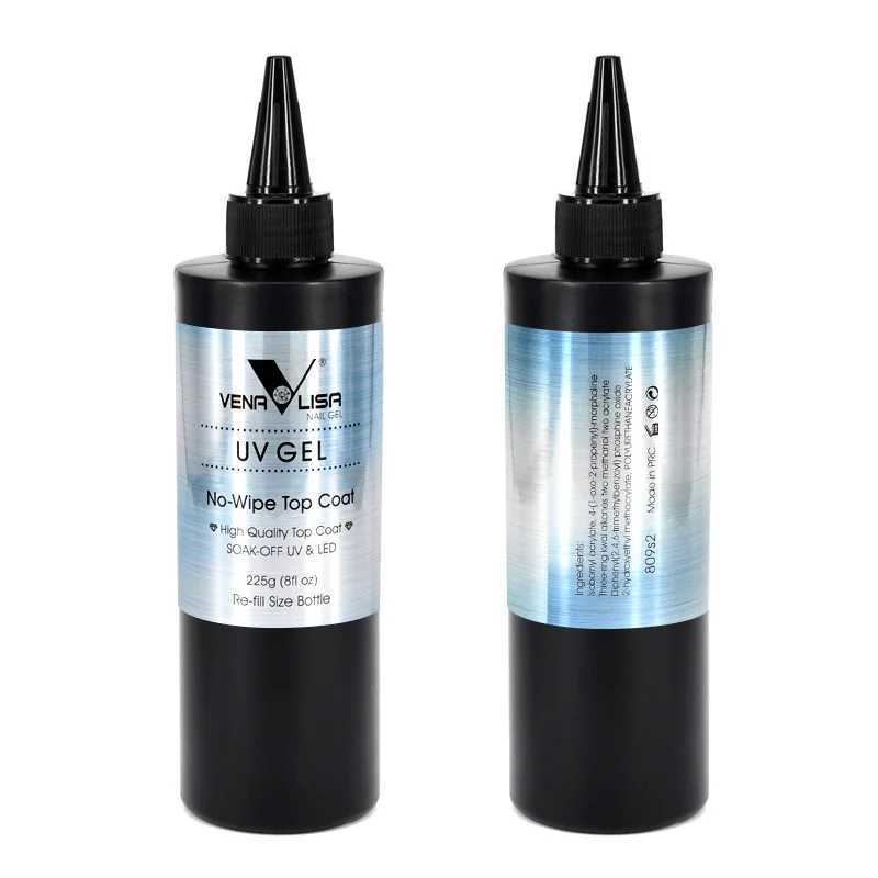 Venalisa brand 225g super quality filled gel nail art Soak Off UV/LED scratch free top coat primer tack free top coat W240824