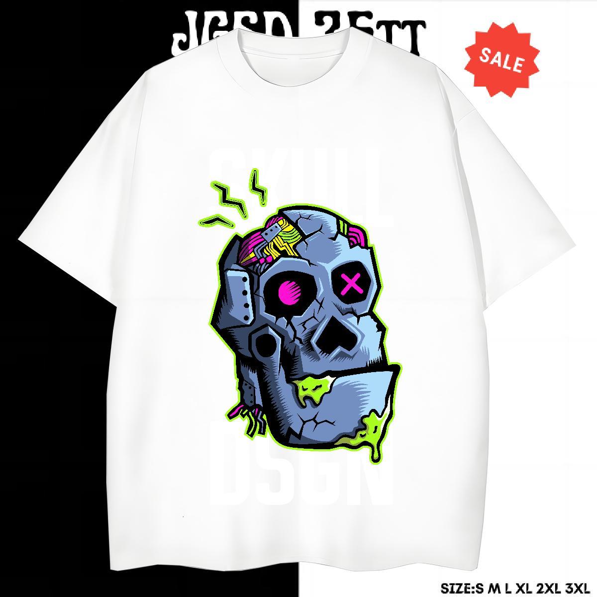 Brand T-Shirts 100% Cotton 230g ET Sports Casual Cartoon Print Crew Neck Breathable Mens Tshirts Wholesale Clothes