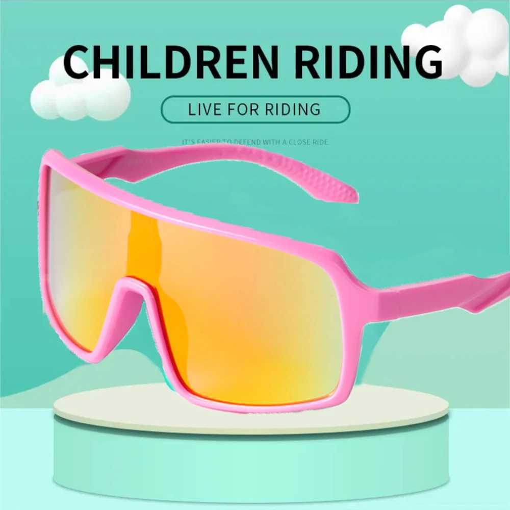 SORVINO Kids Boy Sports Sunglasses TR90 Cool Sun Glasses Pink Outdoor Goggle MTB UV400 BikeEyewear Shades Children Glasses Y240824