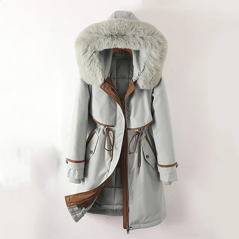 Winter and Autumn Womens Down Coat Loose Parkas Warm Thick Fashion Hooded 240823
