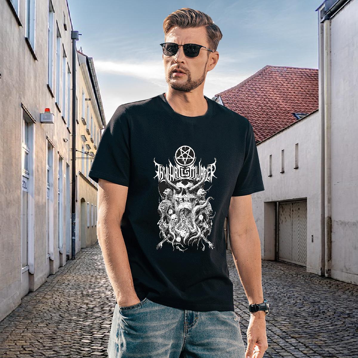Free Shipping Men T Shirts 230g Cotton crown Sports Casual Graphic O-Neck Short Sleeve Tshirts Classic Casual Tee Shirt