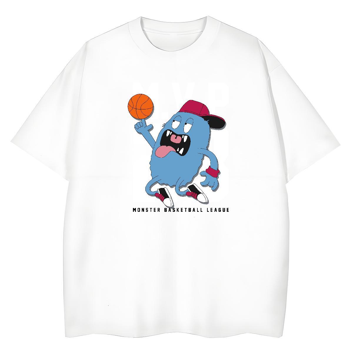 Unisex Couples T Shirts 230g Pure Cotton USA Daily Outfit T-Shirts Crew Neck Breathable Black White Top Tees
