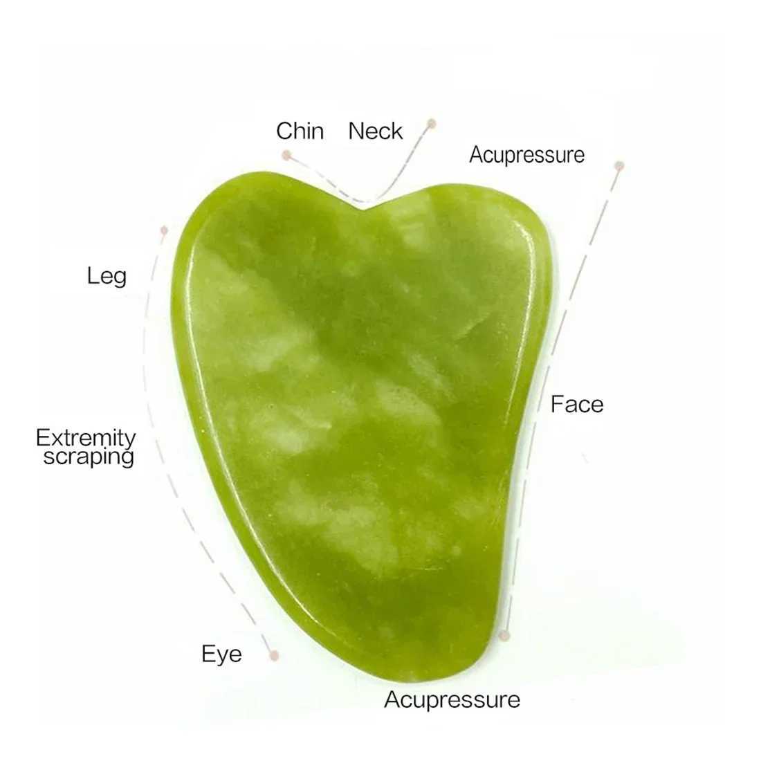 Guasha Natural Stone Massage Face Jade Roller Gua Sha Massage Tool Set for SPA Body visage rouleau de massage rouleau visage CL240825