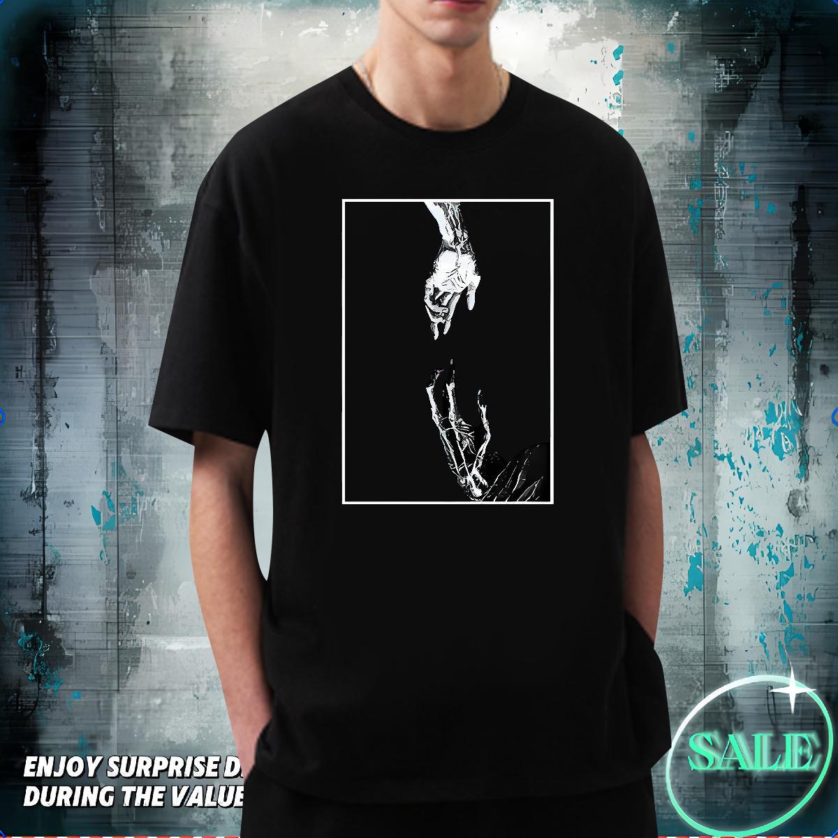 Comfortable Mens T Shirts 100% Cotton 230g skull Spring Summer Oversized 4XL Round Neck Short Sleeve Mens Tshirts Custom Clothes