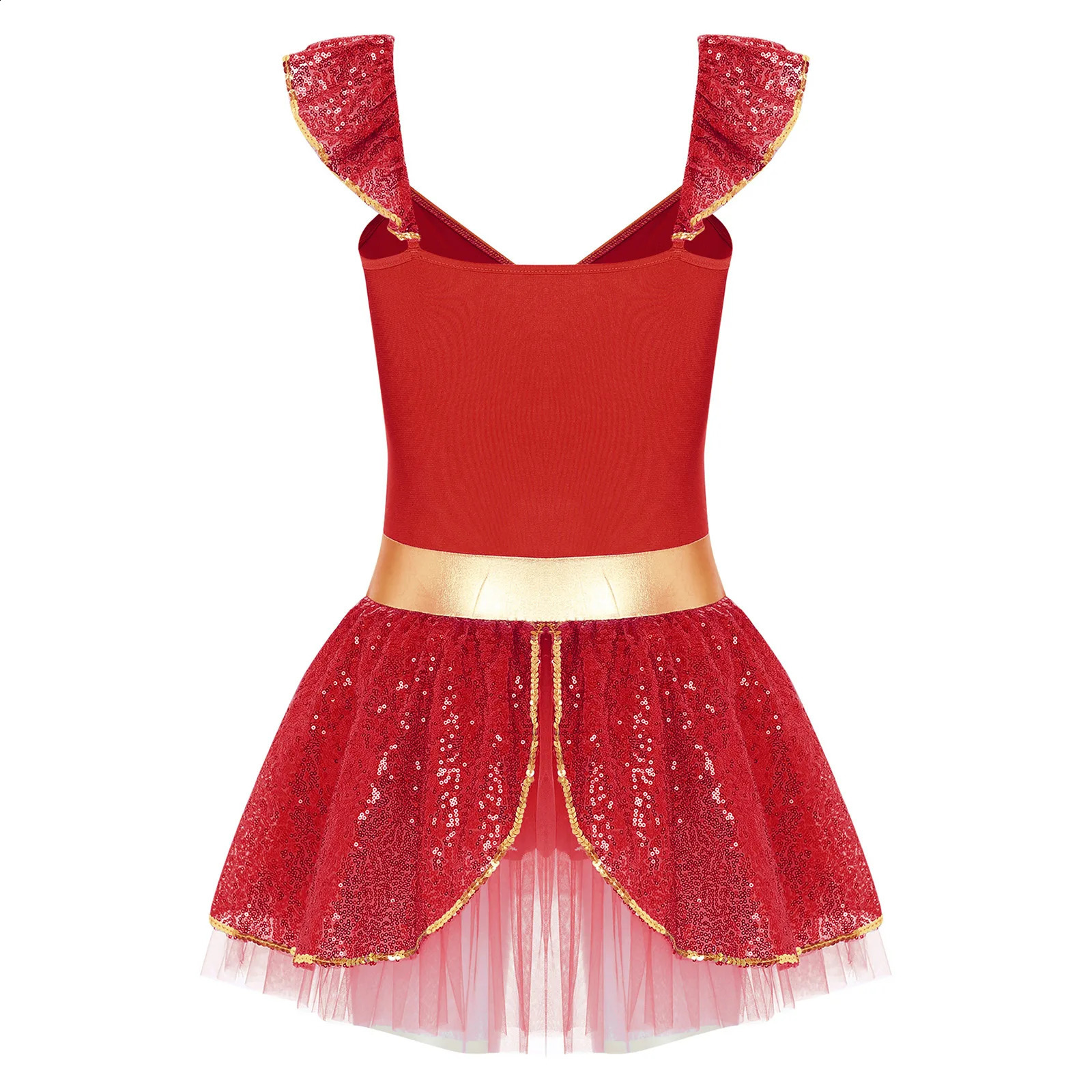 Womens Halloween Arabian Princess Circus cosplay costume gemstone glitter sheer bodysuit Tutu dress theme party carnival outfit 240823