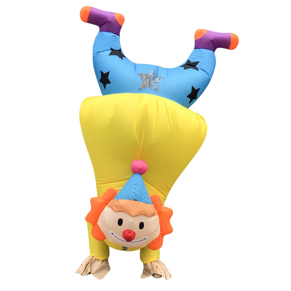 Adult Sumo Ballet Performer Clown Inflatable Costume Purim Halloween Christmas Anime Cosplay Horror Mascot Party Fun Set w240824