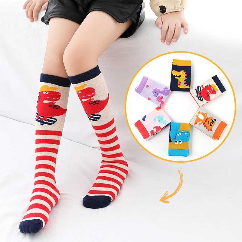Children warmer ankle short lovely socks Cartoon Cute Kids Girl Knee High Socks infant cotton Baby Animal Over Knee Socks girls CL240824