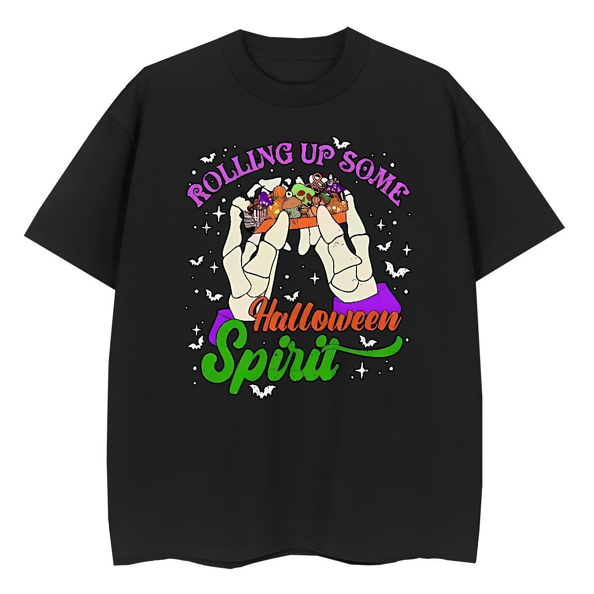 Fashion Designer Couples T Shirts halloween Casual Daily Wear 230g Cotton Tops Crew Neck Breathable Brand Men T Shirts DIY Anime