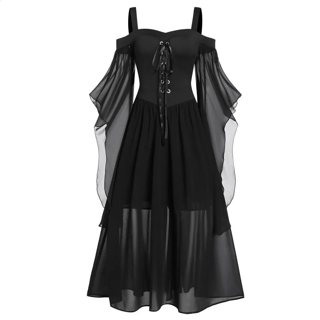 Halloween costume female roleplaying horror largesized witch adult fantasy stage performance selling 240823