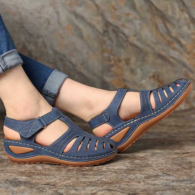New Arrival Women Sandals Bohemian Style Summer Shoes For Women Summer Sandals With Heels Gladiator Sandals Women Elegant Wedges Shoes T250217