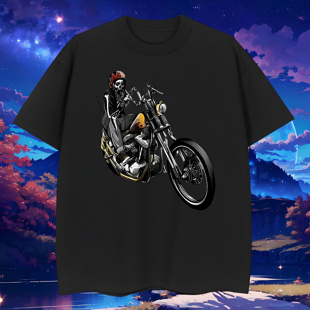 Classic Men T Shirts 230g Pure Cotton skull Sports Casual Oversized 3XL 4XL Breathable Short Sleeve Tshirt for Man Woman Factory Direct Clothings