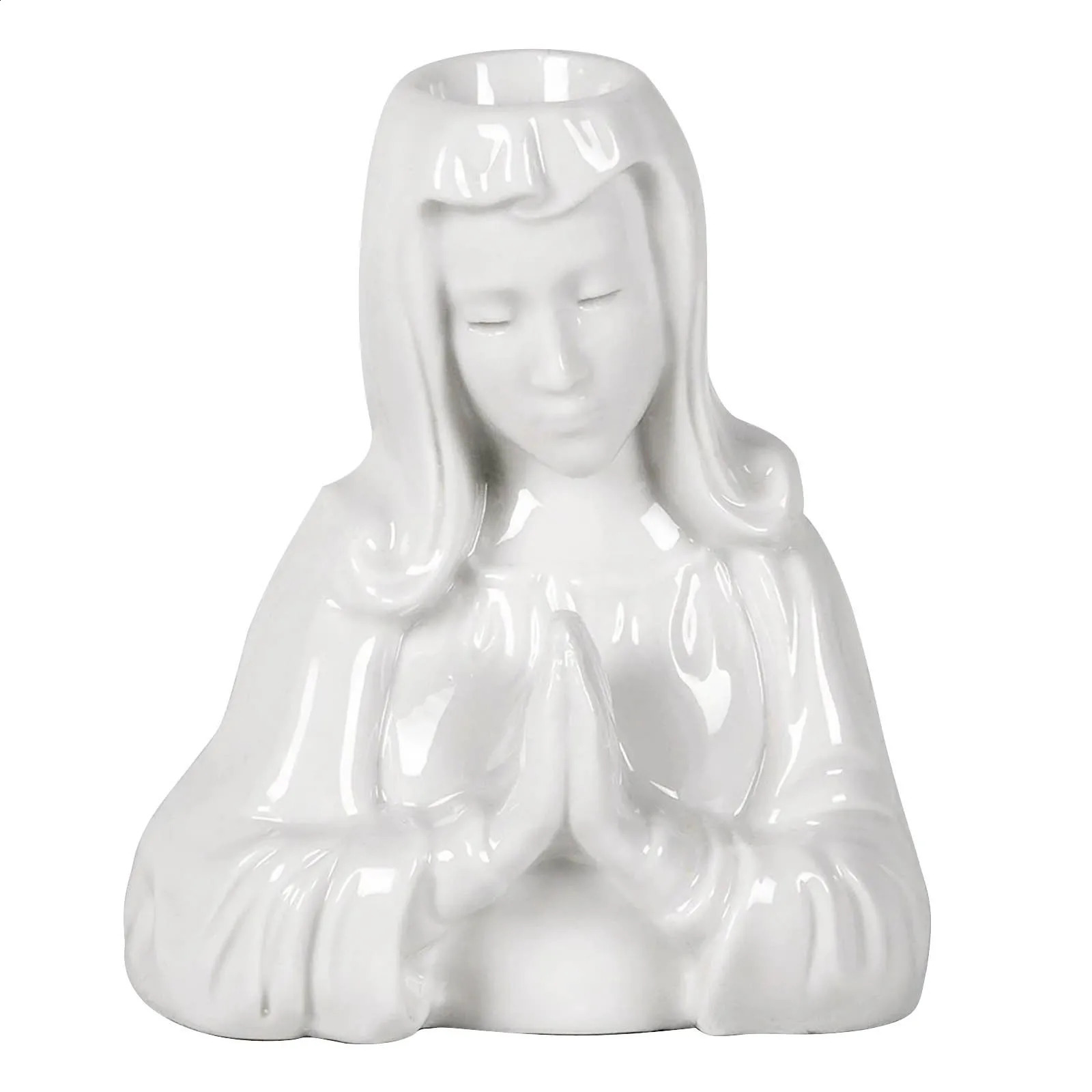 Crying Halloween Candle Holder Crying Mary Candle Holders For Pillar Candles Candlestick Holders Sheds Red Candle Tears Decor 240824