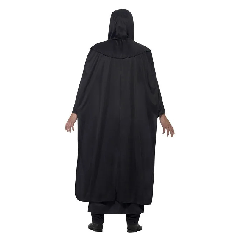 Halloween costume couple wizard black robe cosplay anime love life 240823