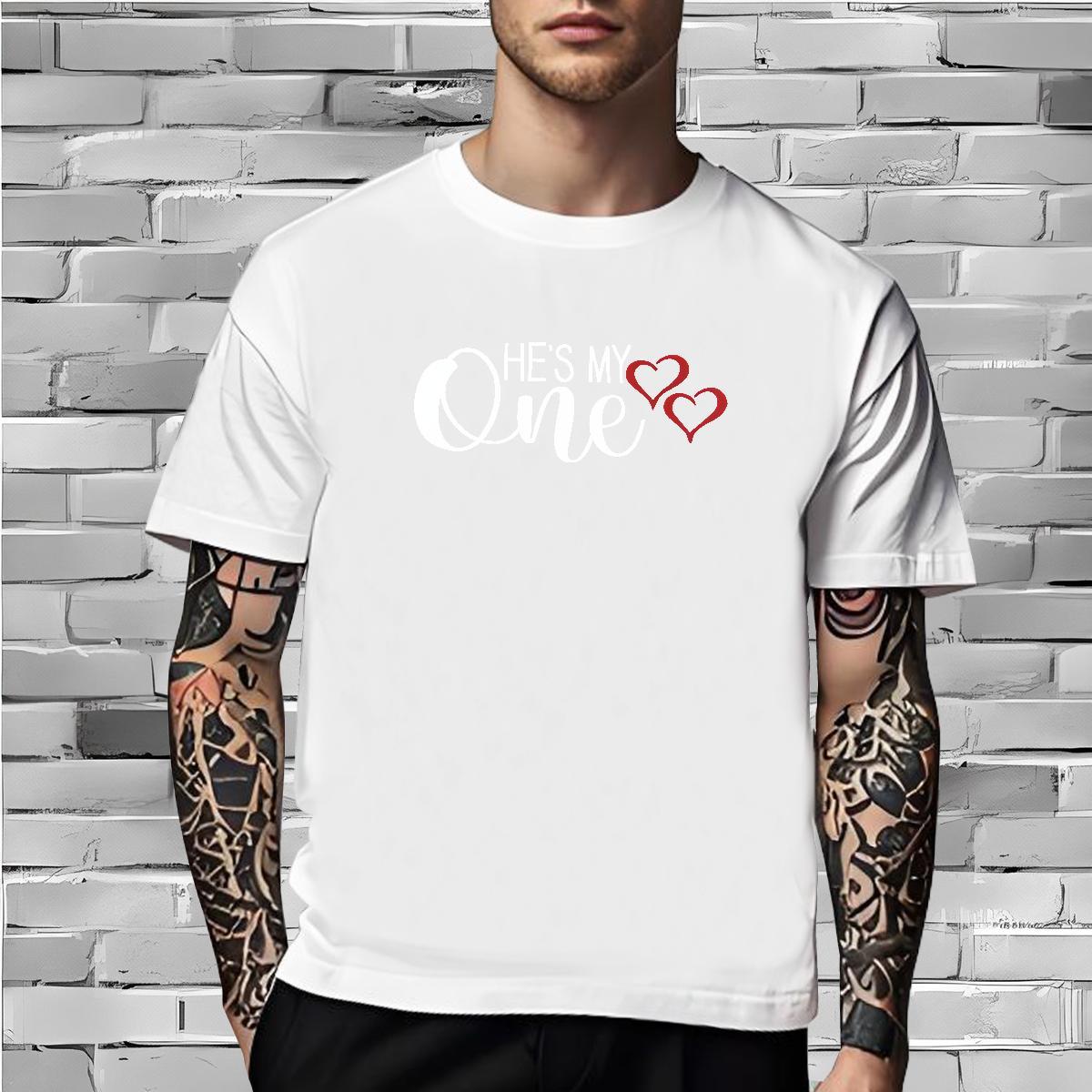 Cool T Shirts Men 230g Cotton letter Sport Anime Breathable Soft Men Clothes T-Shirt Fashion Tee Shirt
