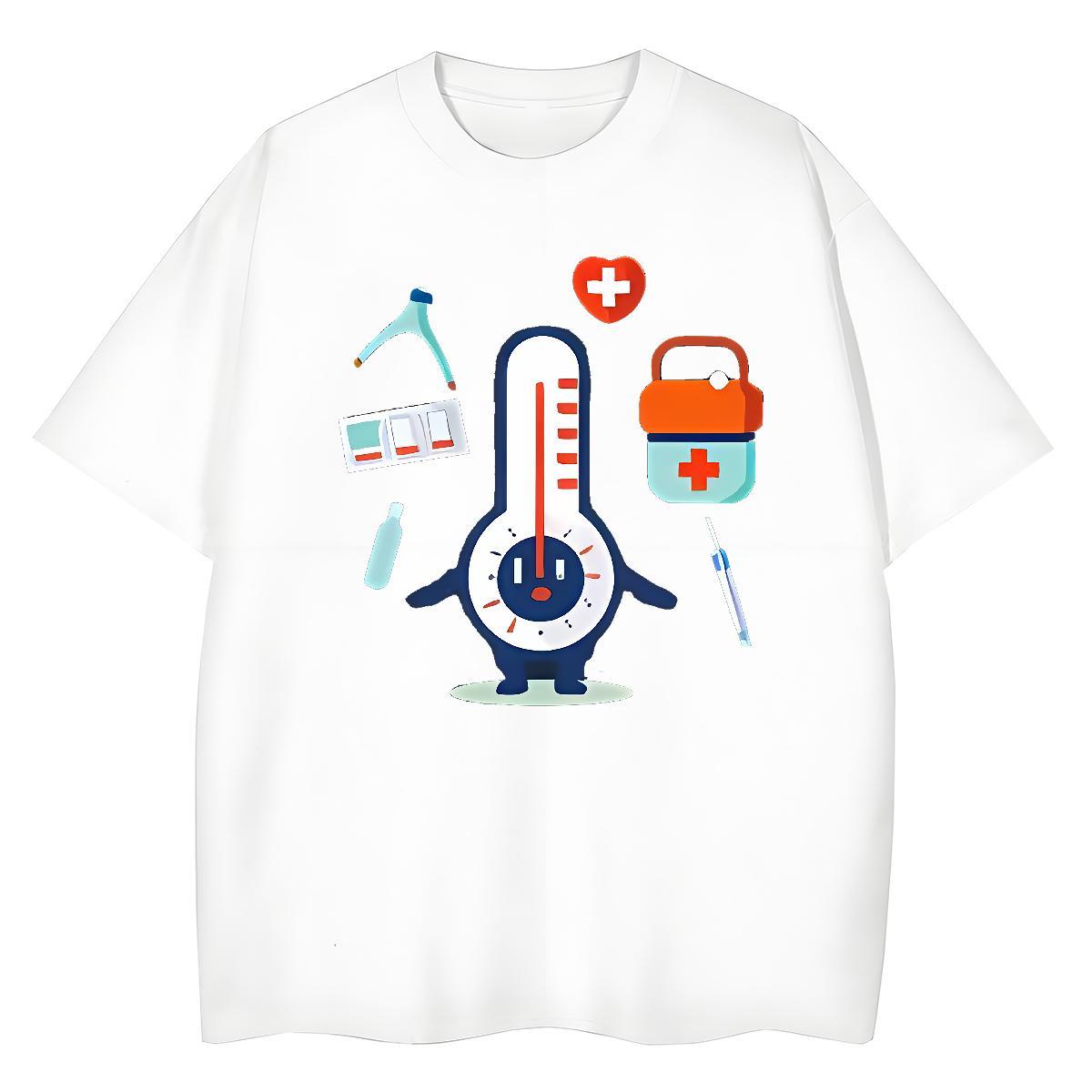 High quality Tshirt for Man Woman 230g 100% Cotton icon Hip Hop Street Women T Shirts Crew Neck Breathable DIY Printed Wear