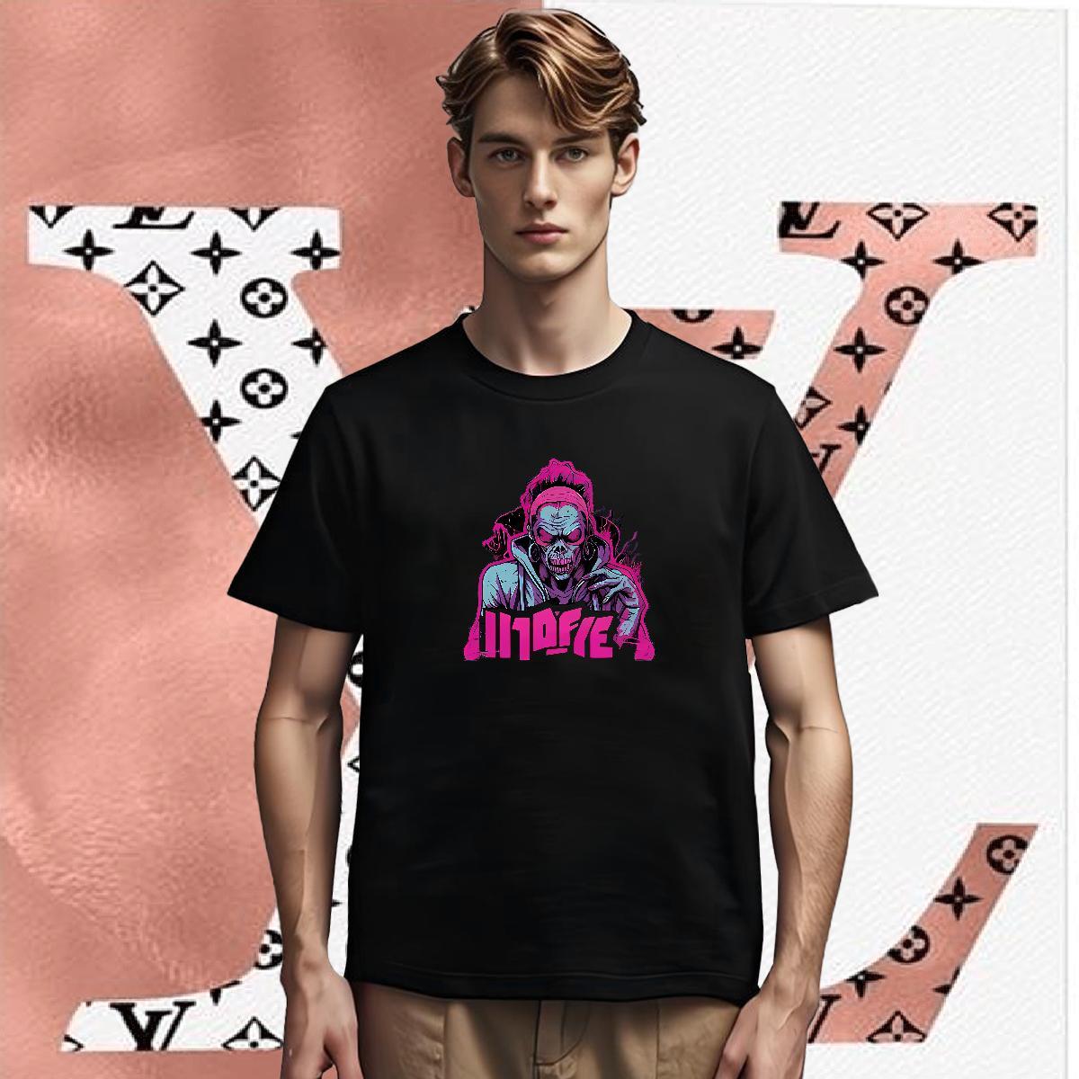 Cool T Shirt For Man 230g 100% Cotton skull Daily Outfit Oversized Crew Neck Breathable Men Tees Fashion Casual Clothings