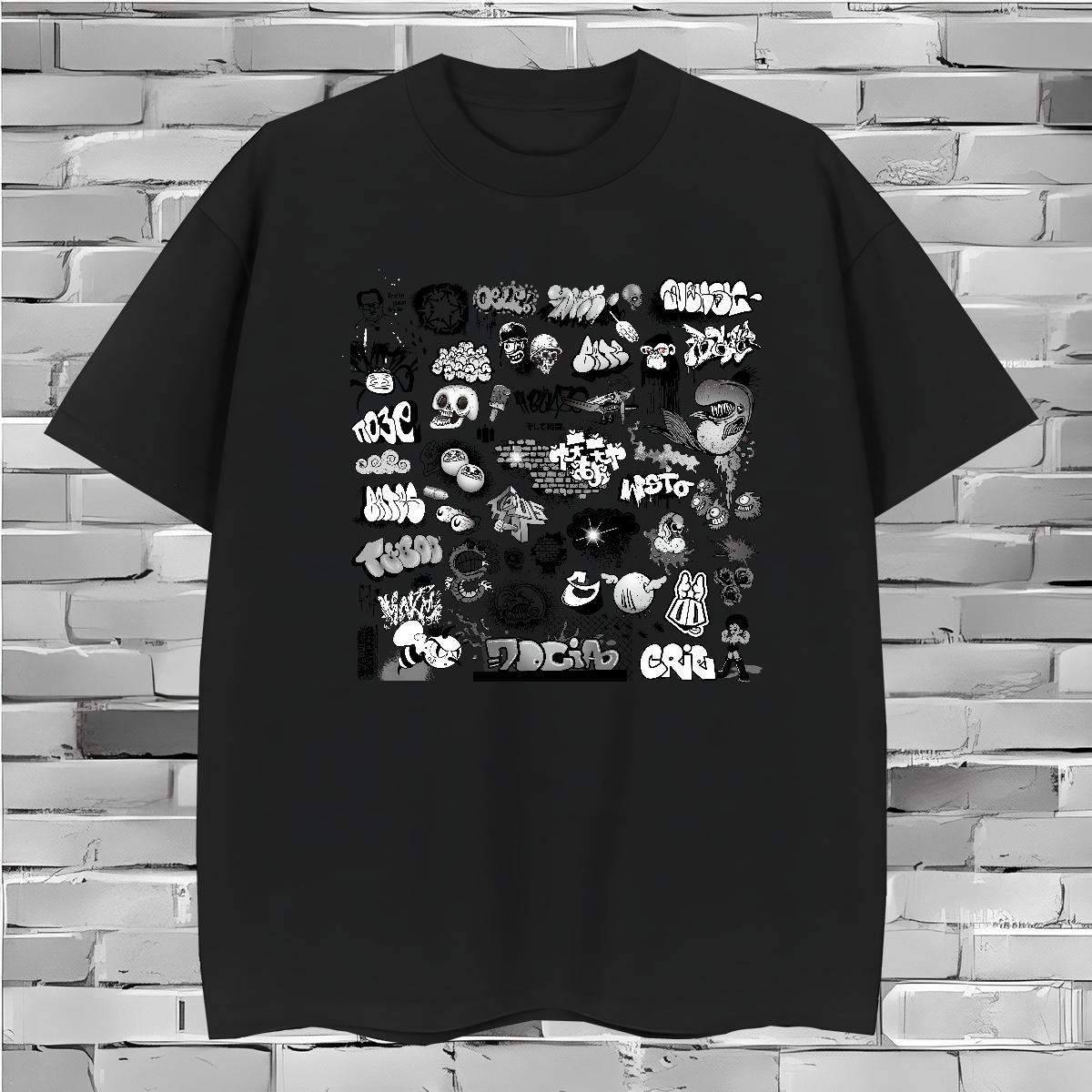 Comfortable Man T Shirts 100% Cotton 230g skull Street Wear White Plus Size Breathable Short Sleeve Men Tshirts Designer Tops Shirt