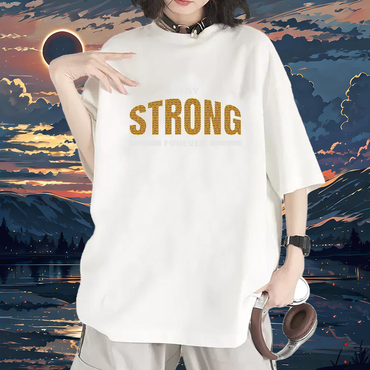 Unisex Woman Tshirt 100% Cotton 230g letter Casual Women T Shirts Breathable Short Sleeve Black White Tops Tees