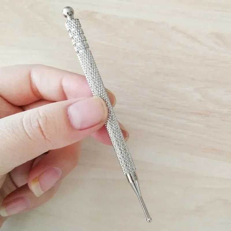Facial Reflexology Massage Tool Retractable Acupuncture Pen Double Headed Spring Ear Care Tool Point Probe Pen Massager for Face CL240824