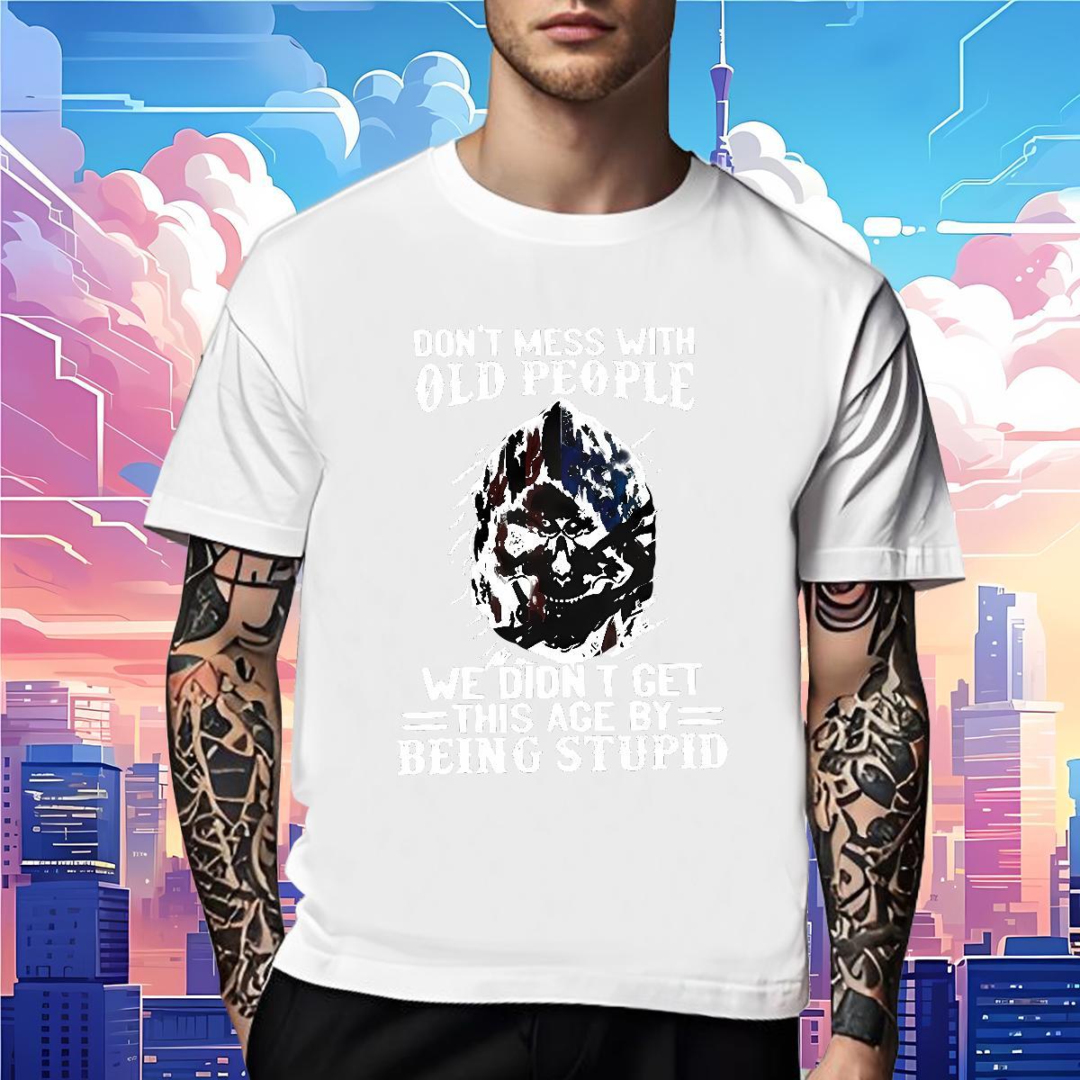 Loose Fit Mens T Shirts 230g Pure Cotton skull Daily Outfit Customized Print Breathable Short Sleeve Men Tshirts Designer Fashion Wear