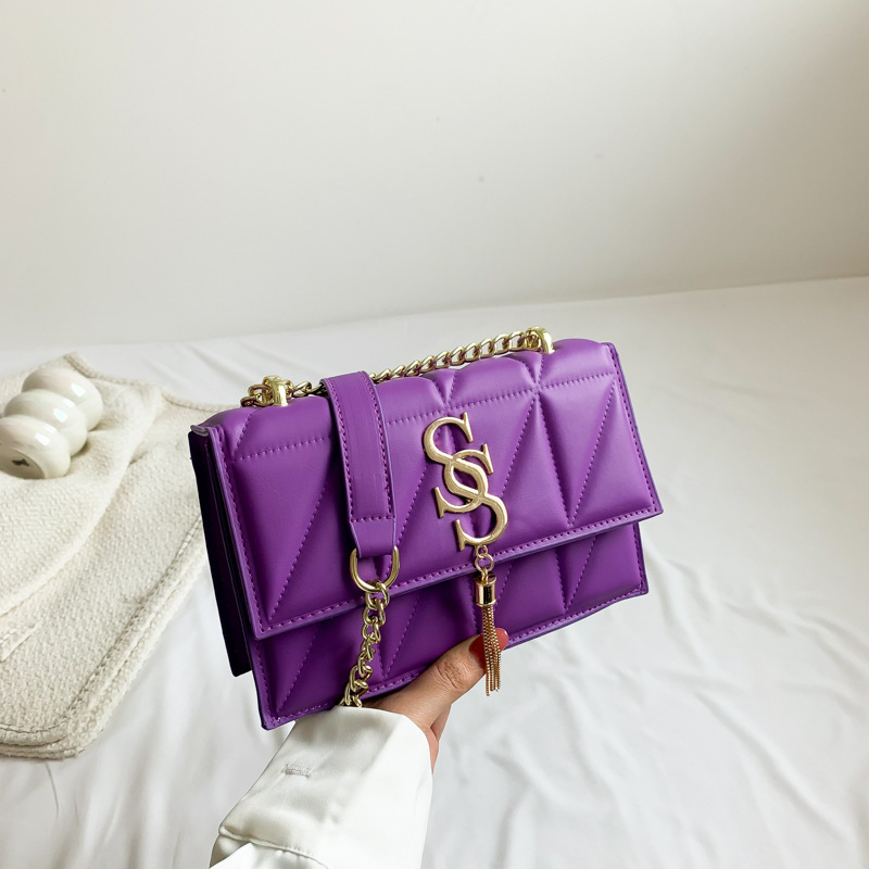 Women Bag Fashion Bag Shoulder Bag Chain Design Gentle Style Simple Style Work Commute Free shipping