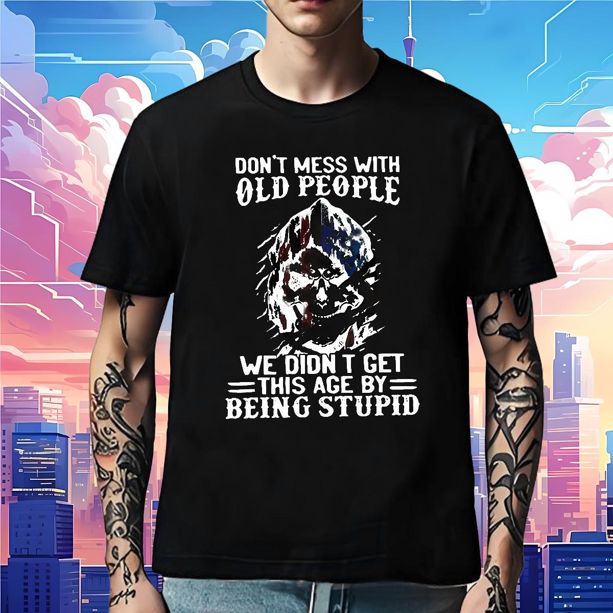 Loose Fit Mens T Shirts 230g Pure Cotton skull Daily Outfit Customized Print Breathable Short Sleeve Men Tshirts Designer Fashion Wear