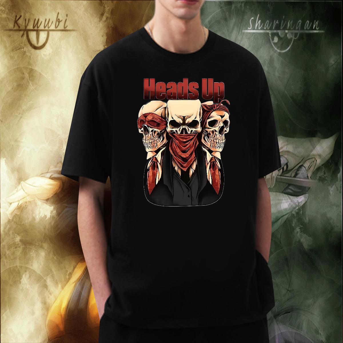 Classic Men T Shirts 230g 100% Cotton skull High Street Hip Hop Plus Size Custom Pure Cotton Men Clothes T-Shirt Brand Tee Shirt