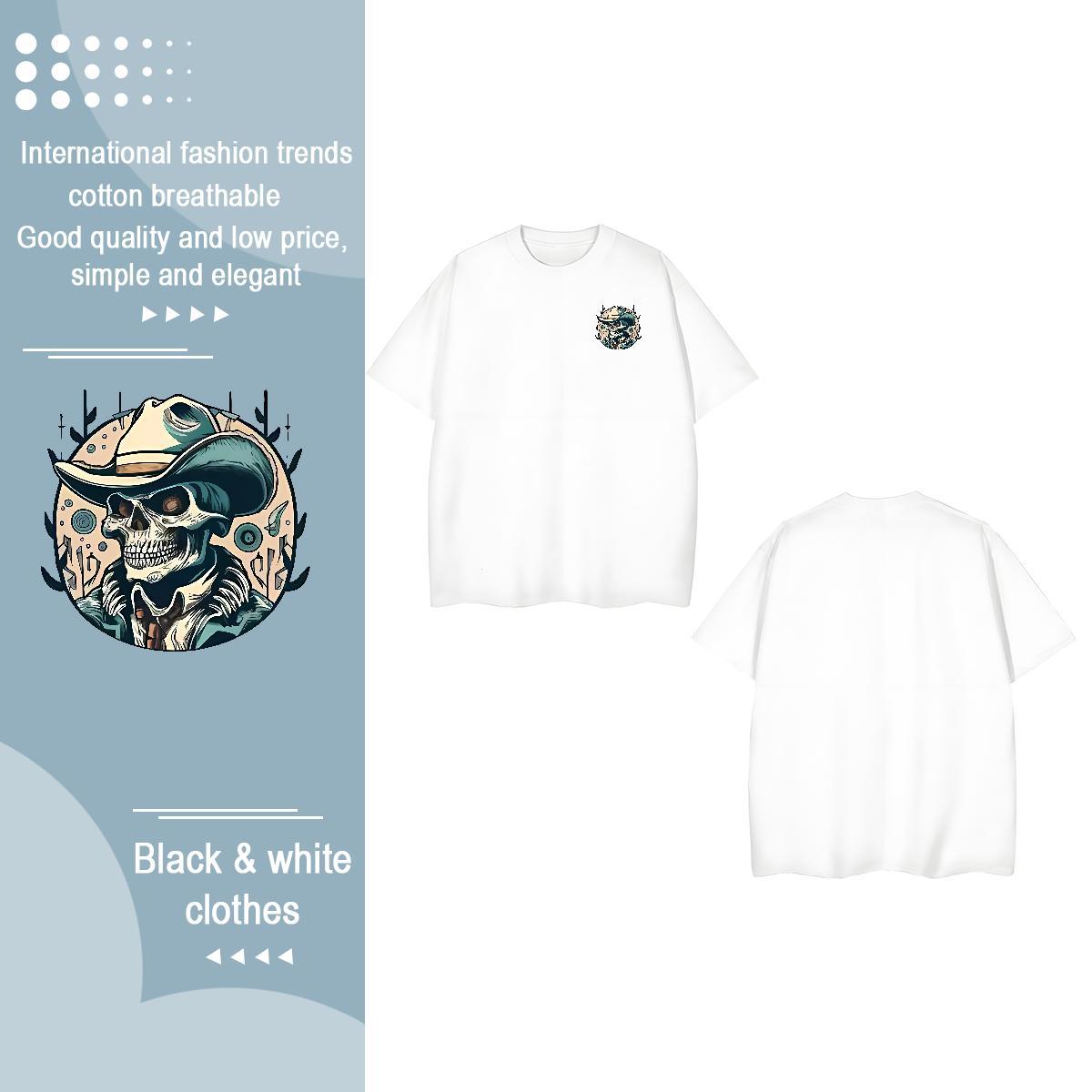 Wholesale Men T Shirts 100% Cotton 230g angry Sport Graphic Breathable Short Sleeve Couples T Shirts 2024 DIY Tops