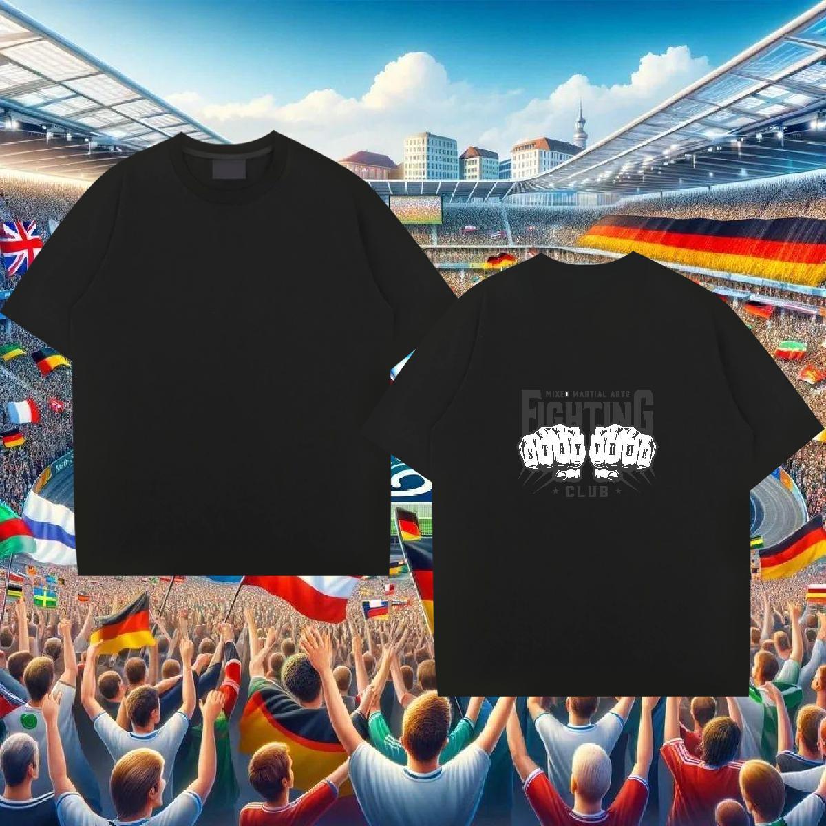 Popular Man T Shirts 230g Cotton hands Casual Daily Wear DIY Logo Oversized O-Neck Short Sleeve Tshirt for Man Woman New Arrival Tops Shirt