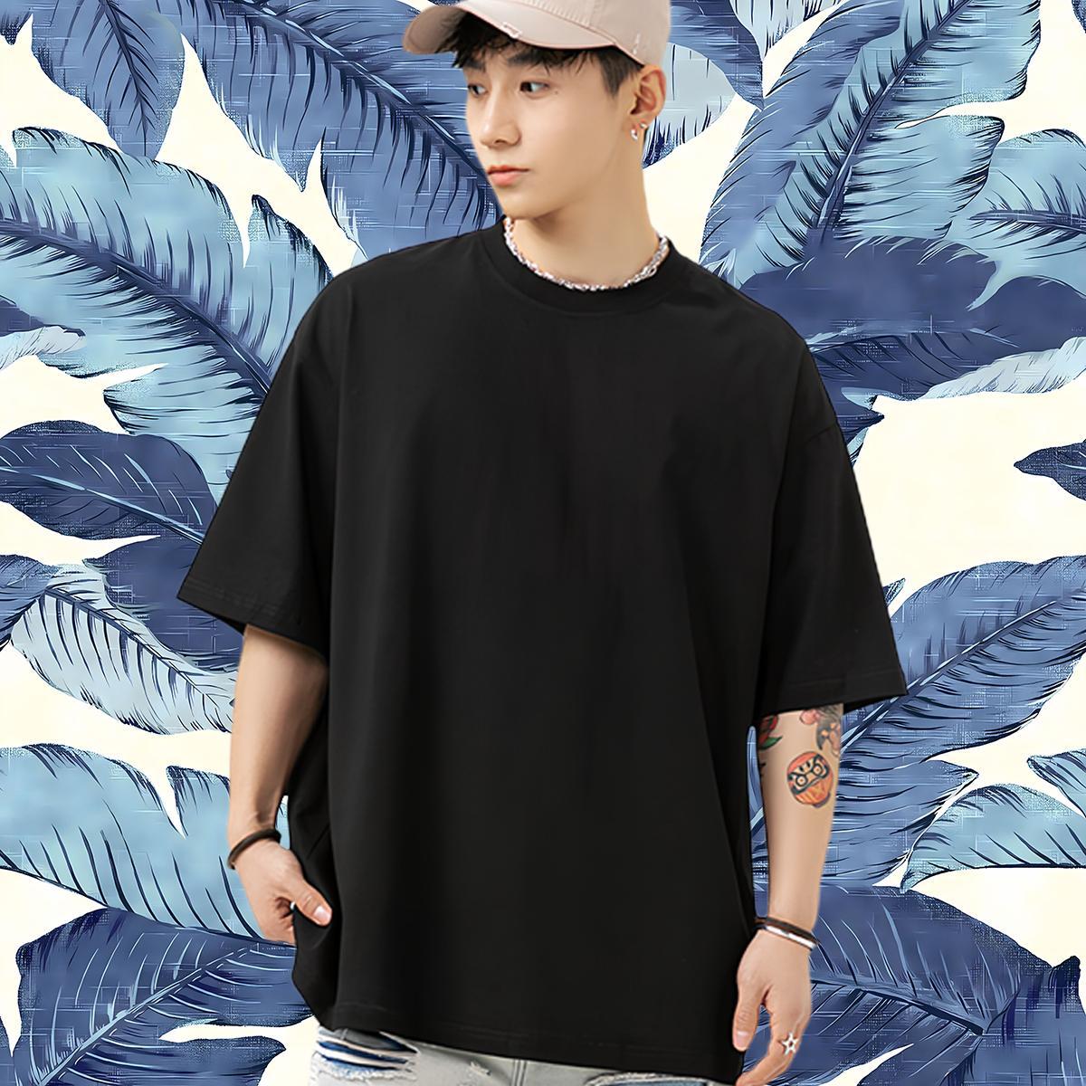 Unisex Man T Shirts 100% Cotton 230g eye of the devil Street wear Hip Hop Cartoon Print Breathable Short Sleeve Men Tops Tees Free Shipping Tees Shirt