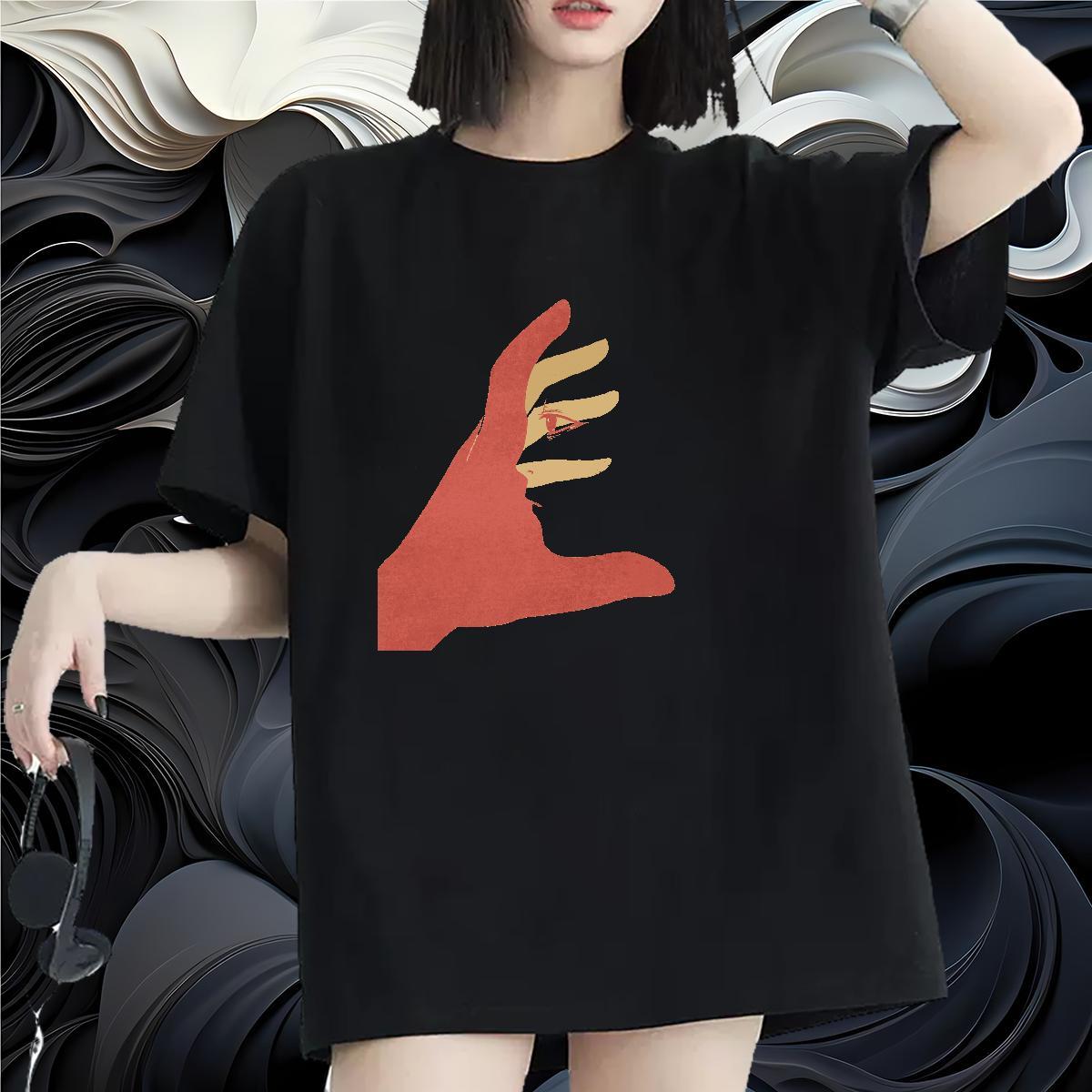 Brand Tshirt for Man Woman 100% Cotton 230g icon Casual Beach T-Shirts for Women Crew Neck Anime Oversized Top Shirts
