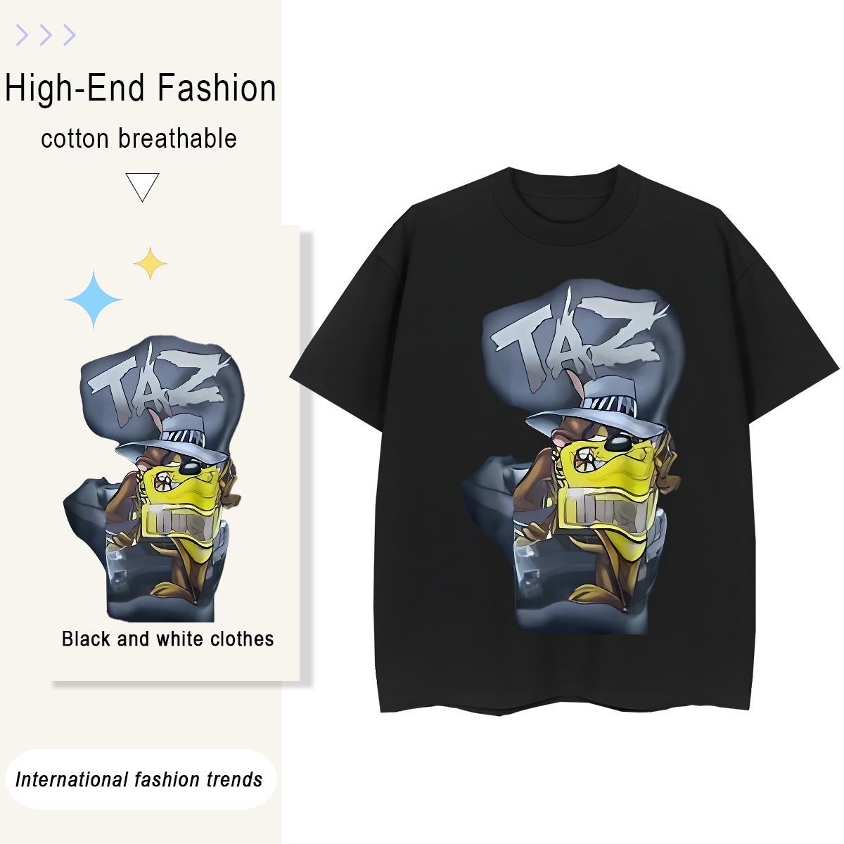 Designer Women Tees 230g 100% Cotton USA Spring Summer T Shirts Women O-Neck Short Sleeve Graphic Tops Tees