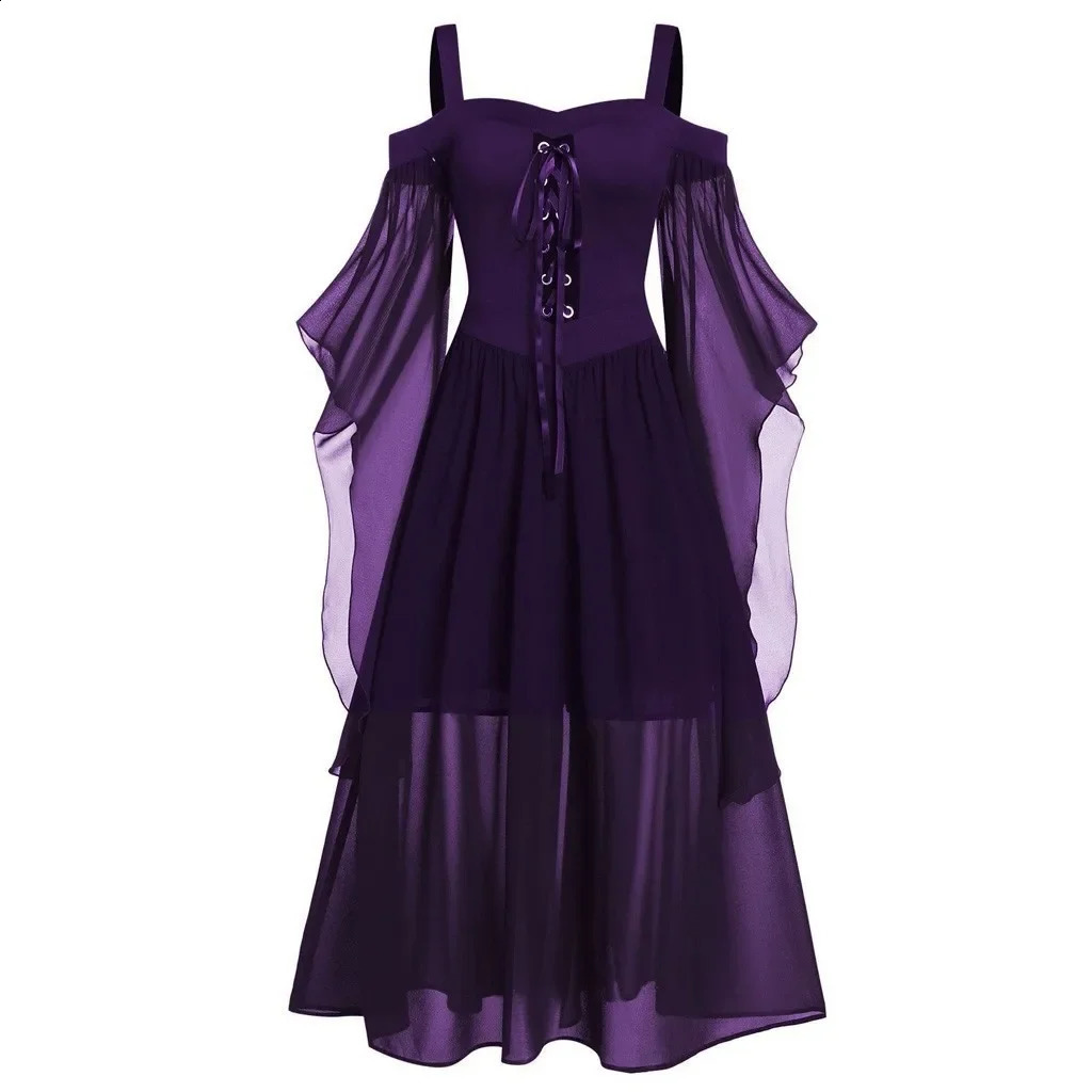 Halloween costume female roleplaying horror largesized witch adult fantasy stage performance selling 240823