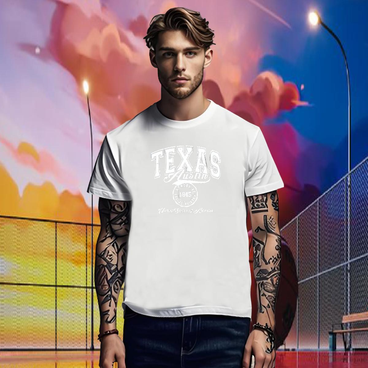 Popular T Shirt For Man 100% Cotton 230g letter Sports Casual DIY Anime O-Neck Short Sleeve Men Tshirts 2024 DIY Top Tees