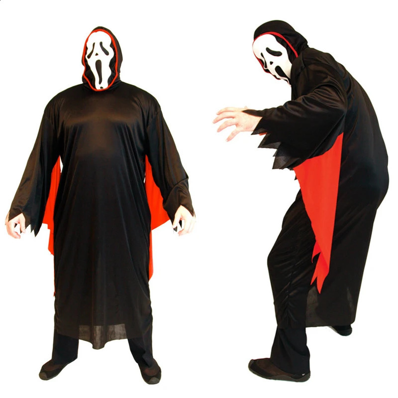Halloween male roleplaying costume paired with shirtpantsvestcape mens carnival party devil 240823