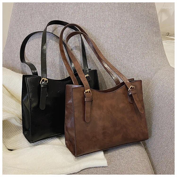 2025 NEW Evening Bags Large-capacity Bag Edition Contracted Female Single Shoulder Portable Fashion Package Western Style Ancient Ways Tote original d