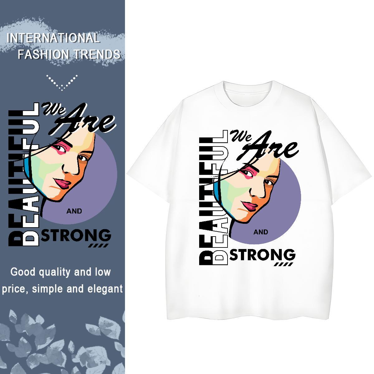 Comfortable T Shirt For Man 230g Cotton women Street Wear Custom Print Plus Size Round Neck Short Sleeve Mens Tshirts Brand Polos