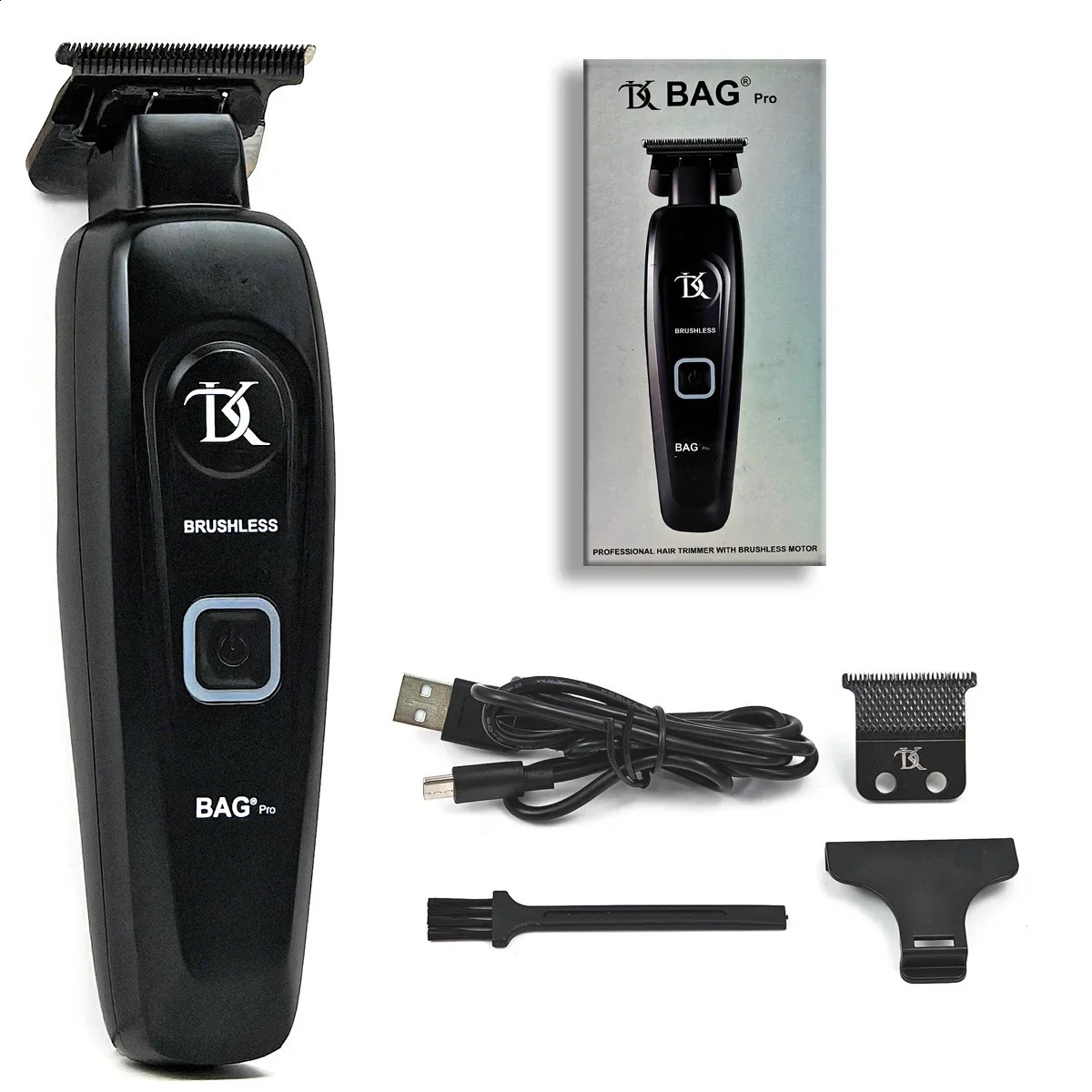DK078 Full Metal Professional Hair Salon Electric Trimmer 7200RPM Brushless Motor Haircut Machine Finish Detail Clipper 240813
