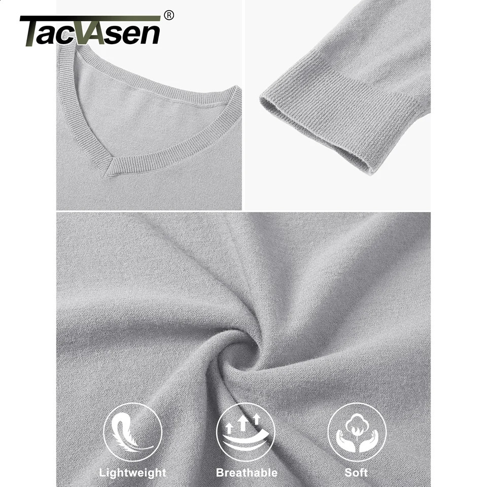 Takvason autumn knitted sweater with floral pattern for men Vneck slim fit casual thick long sleeved 240824